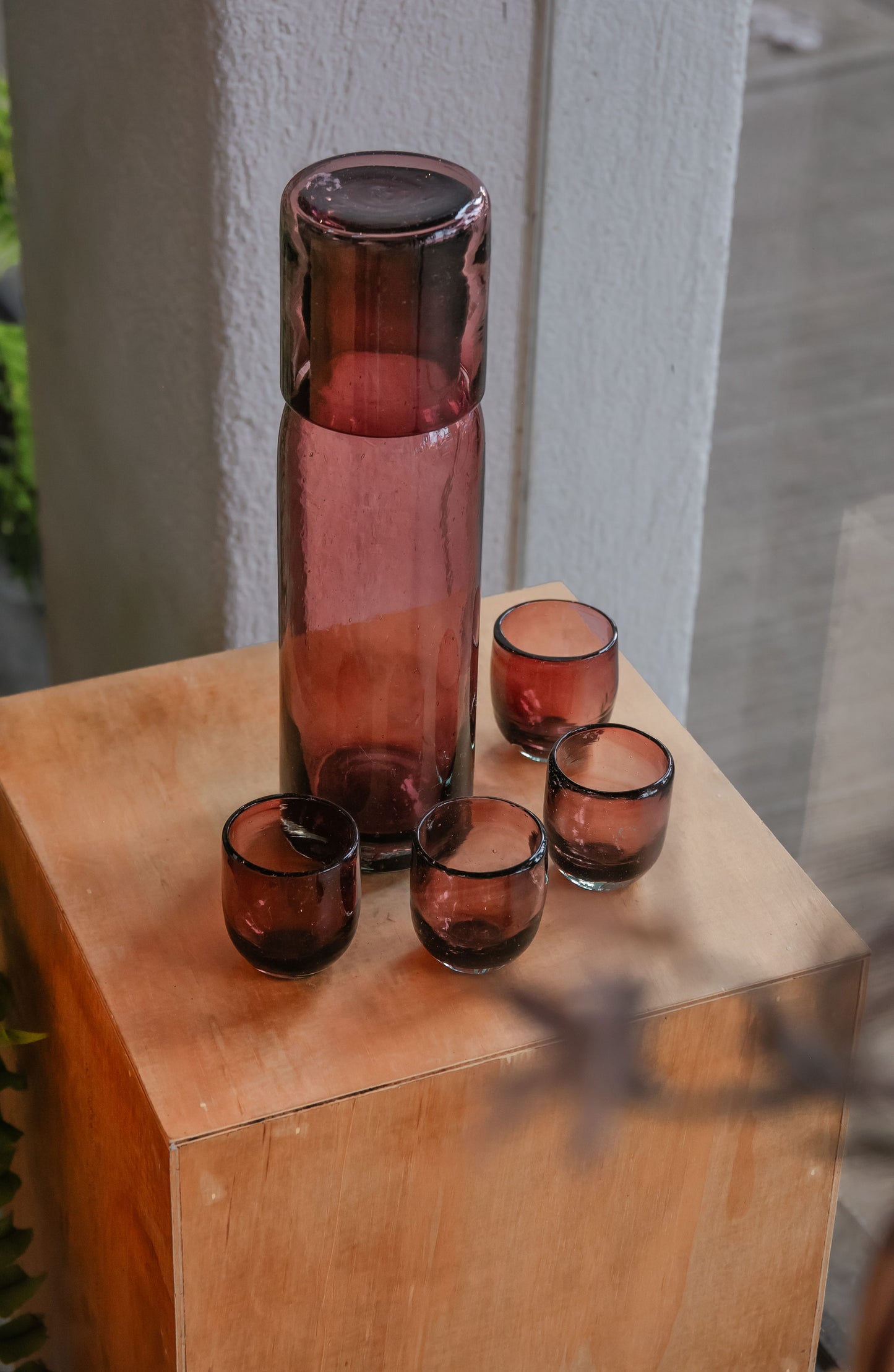 Glass Night Jug