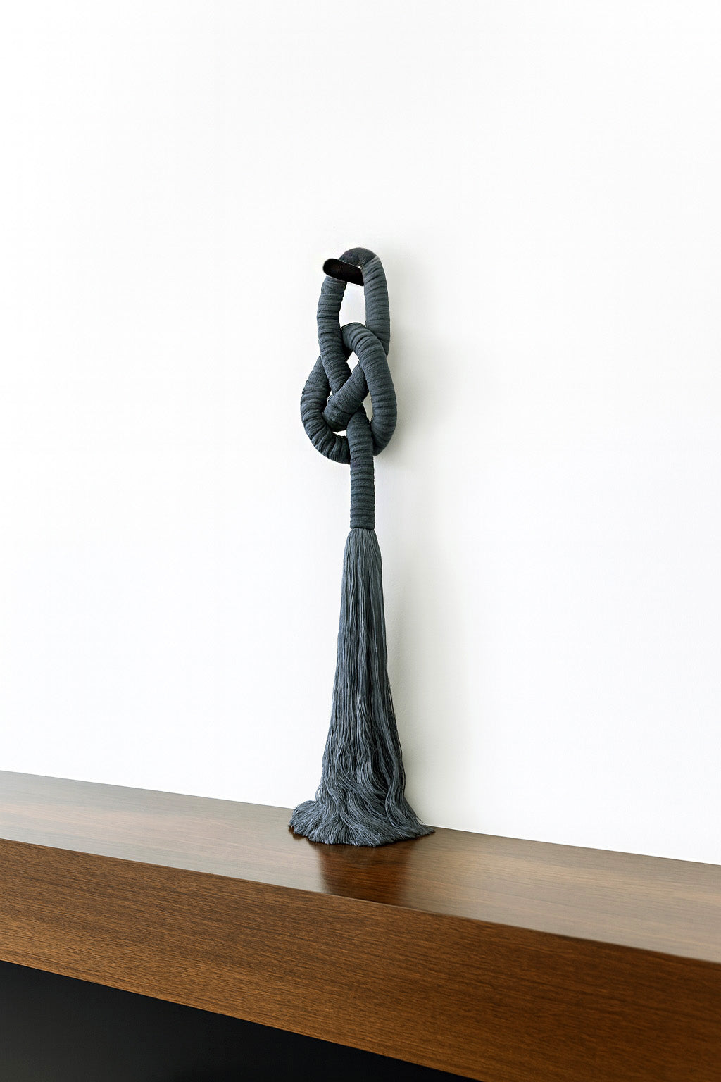 Handcrafted Textile Knot with Naturally Dyed Jute