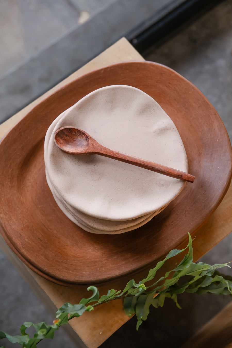 Platos de postre orgánicos