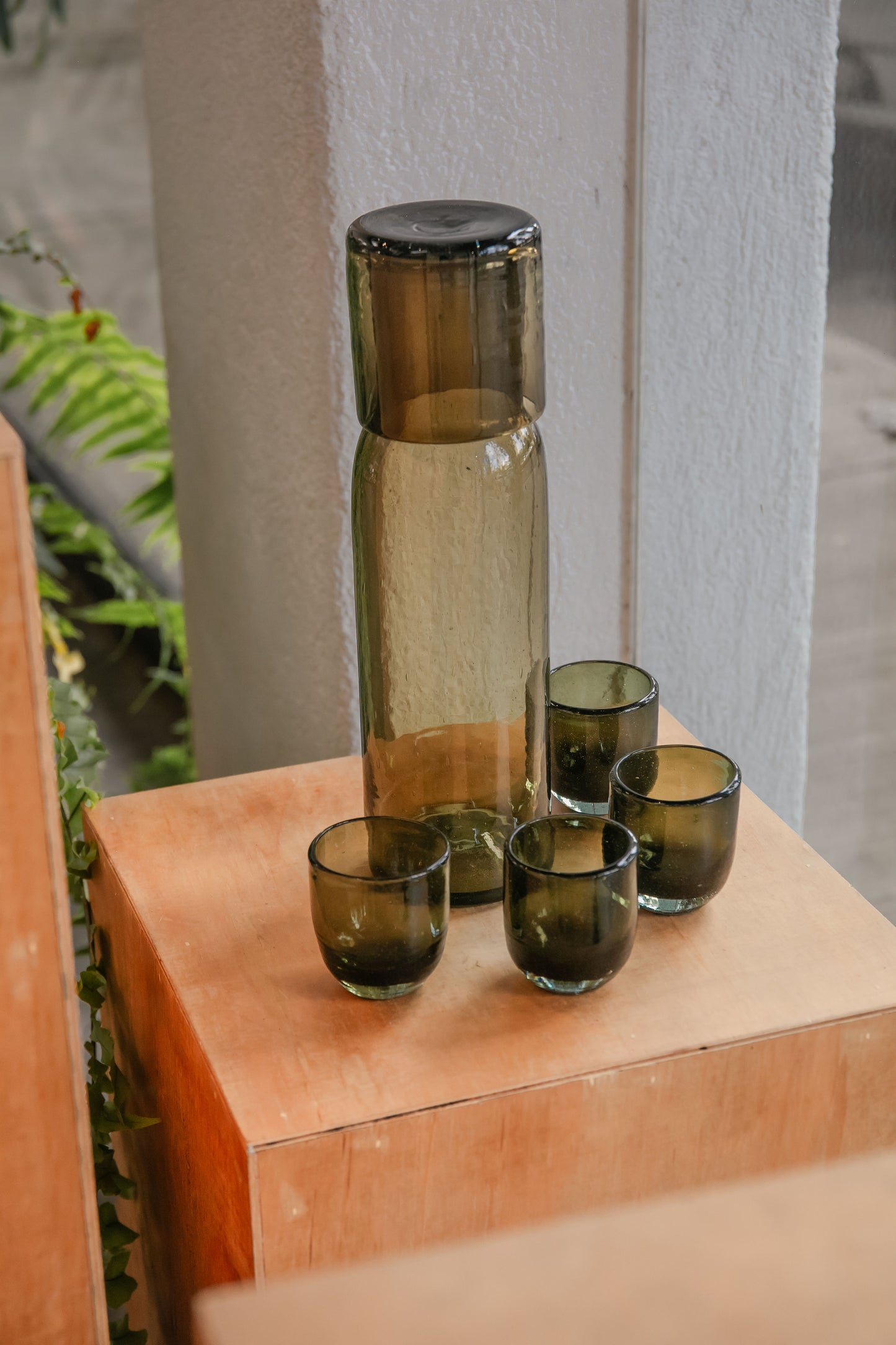 Glass Night Jug