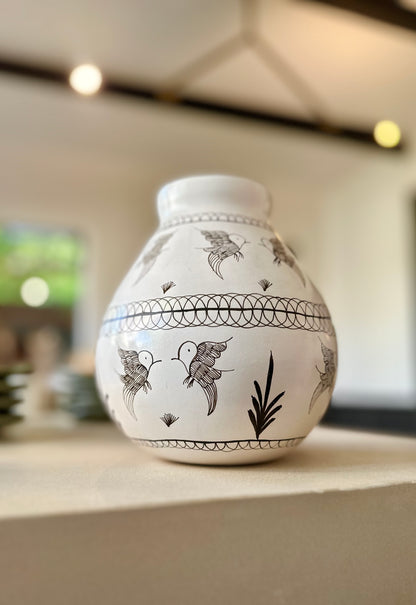 Limited Edition Hand Painted Vase