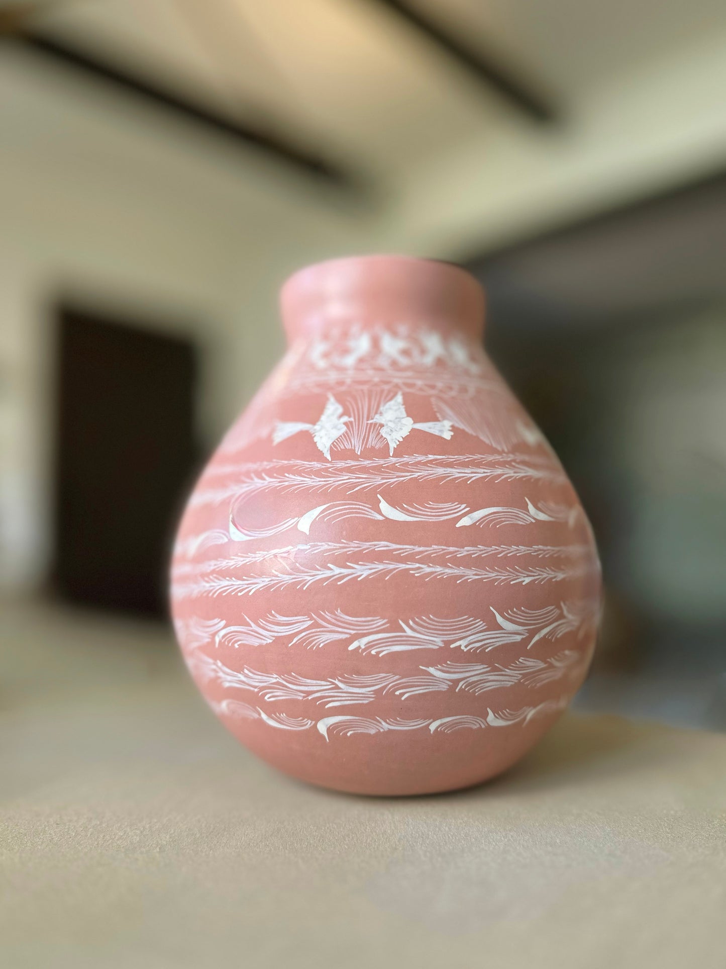 Limited Edition Hand Painted Vase
