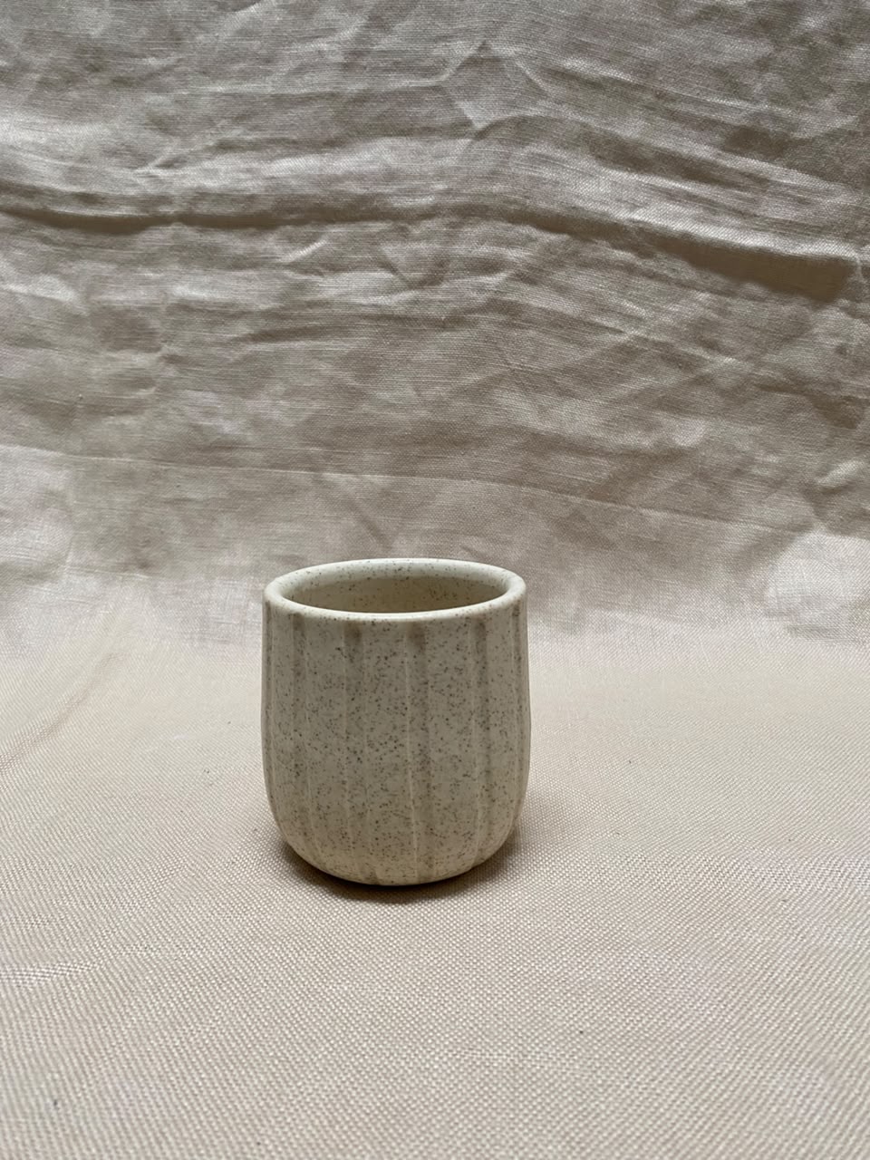 VASO OVALADO DE RAYAS