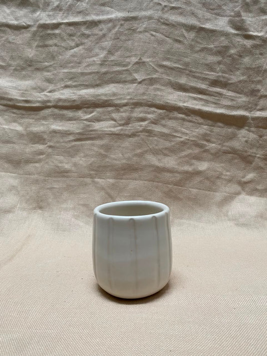 VASO OVALADO DE RAYAS