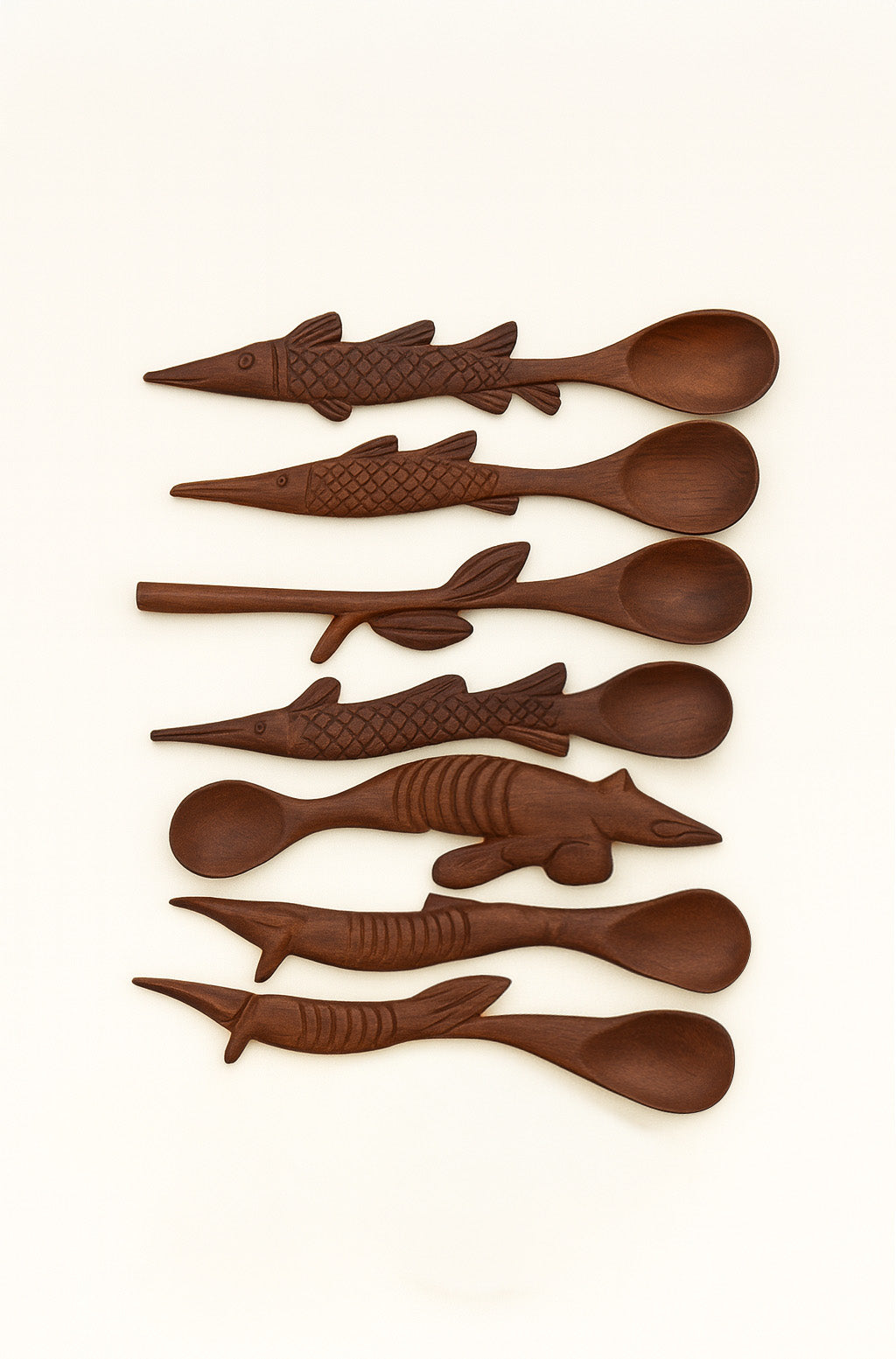 Hand Sculpted Wooden Spoon