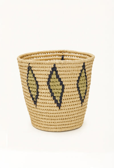 Large Palm Waste Basket